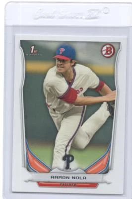 Bowman Draft de Aaron Nola 2014 2015 Foto 1 de 4