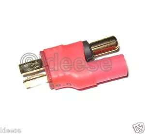 Turnigy RC Zero Wire Direct Connect: 5.5mm HXT Female to Deans Male T-Plug lipo - Picture 1 of 12