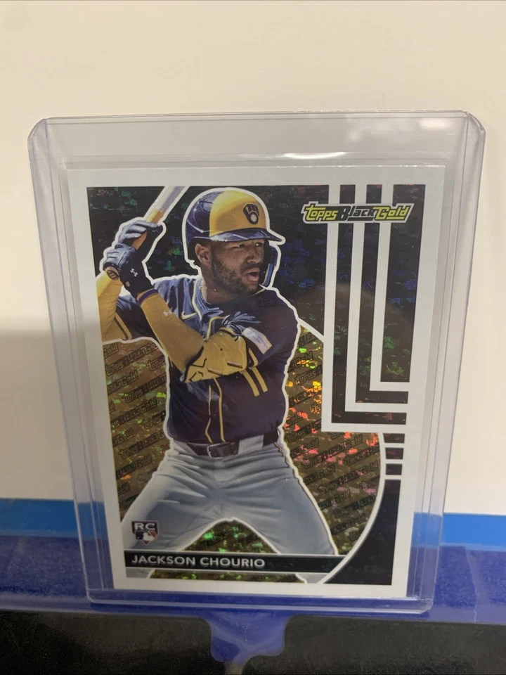 2024 Topps Update Series - Topps Black Gold Jackson Chourio #BG-25 (RC) - Image 1 of 1