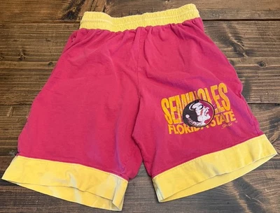 Vintage Florida State Seminoles Shorts Mens M NCAA Football USA 90s College - Image 1 of 4
