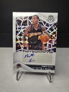 2025 Mosaic Monta Ellis Autograph White Prizm /25 - Picture 1 of 2