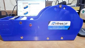 Wasseraktivierter Klebebandspender, manueller Kraft Kaugummi Klebebandspender, Breite verstellbar - Bild 1 von 12