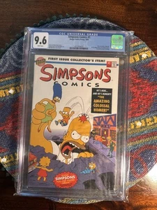 THE SIMPSONS #1 Newsstand 1993 BONGO COMICS Matt Groening NM - Picture 1 of 2