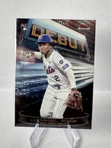 Topps Finest 2025 - Debut Luisangel Acuña #D-20 (RC) - Imagen 1 de 2
