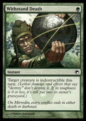 Withstand Death Scars of Mirrodin MTG Magic the Gathering card - Image 1 of 2