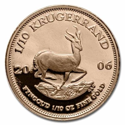 2006 South Africa 1/10 oz Proof Gold Krugerrand (w/ Box & COA) - Image 1 of 4