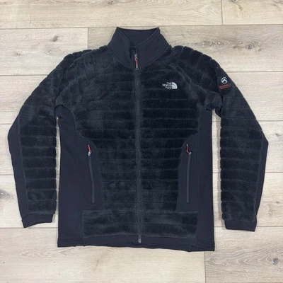 The North Face Summit Series Jacket Mens Large Black Deep Pile Fleece Full Zip - Image 1 of 4