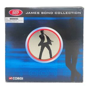 James Bond 007 Cars Film Canister Corgi 1:64 4-Piece Gift Set Collection 2003 - Picture 1 of 21