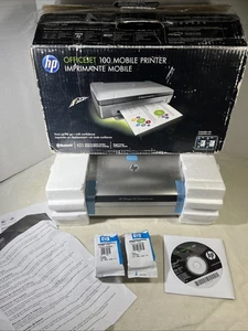 HP OfficeJet 100 Mobile Printer Bluetooth CN551A - Never Used - OPEN BOX - Picture 1 of 14