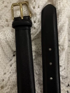 Coach Gürtel schwarz Leder Messingschnalle Herren Gr. 42 " - Bild 1 von 12