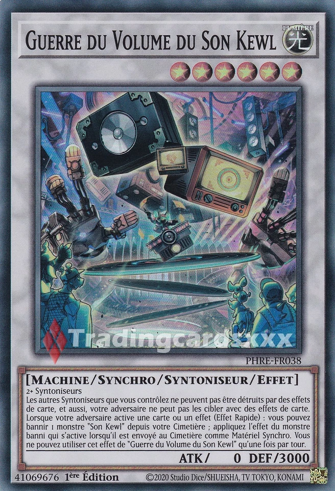 Yu-Gi-Oh! Guerre du Volume du Son Kewl : SR PHRE-FR038 - Photo 1/1