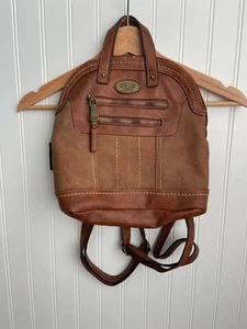B.O.C. Born Concept Purse Handbag / Backpack, Brown Faux Leather - Picture 1 of 7