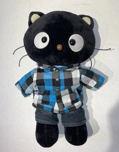 CHOCOCAT BAB 17” 2010 Sanrio Plush Build a Bear Workshop w Jeans and Hoodie - Picture 1 of 21