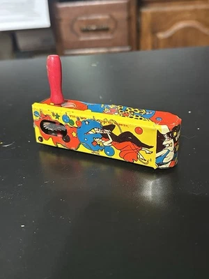 US Metal Toy Mfg. Circus Vintage Noise Maker - Image 1 of 2