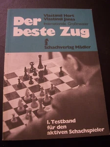 The Best Move by Vlastimil Hort & Vlastimil Jansa (Chess, 1982 German Edition) - Picture 1 of 4