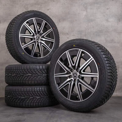 Mercedes EQA EQB AMG Winterräder 19 Zoll H243 X243 Felgen A2434012000 schwarz - Bild 1 von 4
