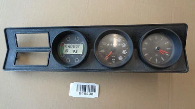 Opel Kadett B  Coupe Caravan Tacho Kombiinstrument Tachometer 160 km/h mit Uhr - Bild 1 von 4