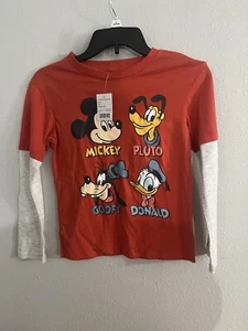 NWT Kids Mickey And Friends Tshirt Size 7/8 - Picture 1 of 6