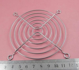 Metal Wire Finger Guard 92mm CPU Fan DC Fan Grill/Guard Protector for PC Silvery - Afbeelding 1 van 9