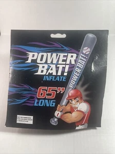 Fun Express Power Bat Inflate 65" Long Vinyl NEW FACTORY SEALED - Picture 1 of 2