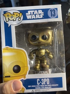 Funko Pop! Vinyl: Star Wars - C-3PO - (Gold) - San Diego Comic Con (SDCC)...
