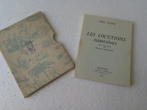 LES LOCUTIONS NANTAISES Paul Eudel / Réédition de 1960 les Commerces de Nantes - Picture 1 of 6