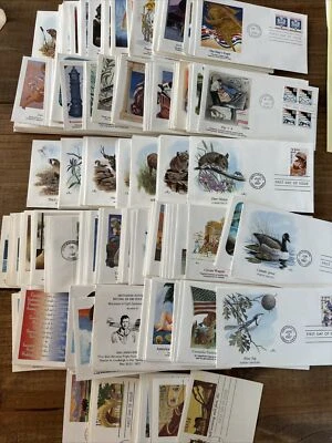 Over 250!!! First Day Issue Stamps Envelopes (1986-1994) Bonus 22 FDI Postcards - Image 1 of 4