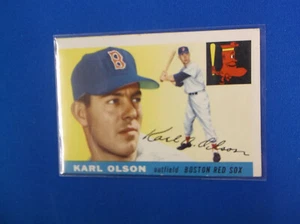 Topps Baseball 1955 # 72 Karl Olson en muy buen estado-excelente estado original - Imagen 1 de 2