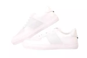 Sneakers MONCLER New York 4M001 70 M2712 001 BIANCHE taglia43 US10 - Foto 1 di 10