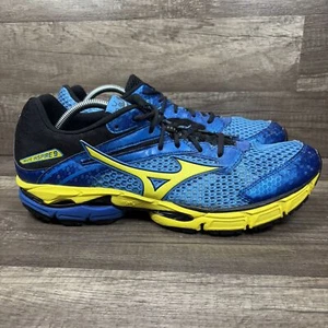 Mizuno Wave Inspire 9 Blue Yellow Mens US Size 13 410524.4V3X Running Shoes - Picture 1 of 13