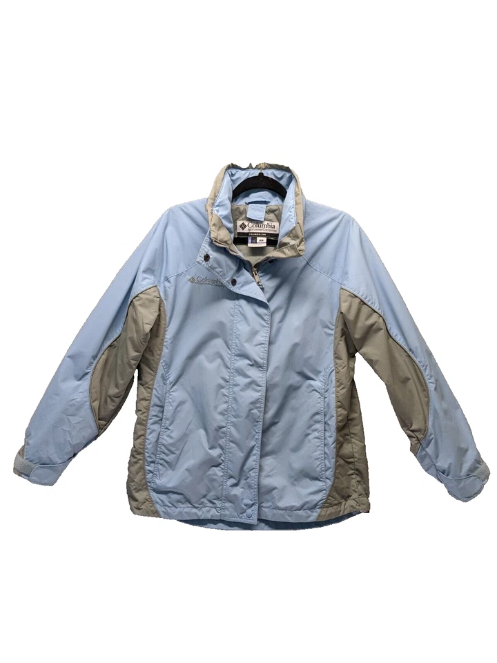 COLUMBIA Women Ski Jacket Two Tone W/ Zip Pockets Full Zip Drawstring S(4-6)  - Image 1 of 4