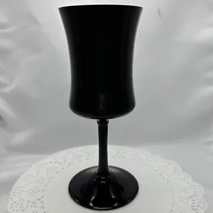 Bicchiere da vino nero 8 once bicchiere da vino alto 7,5" forma bicchiere ore - Foto 1 di 7