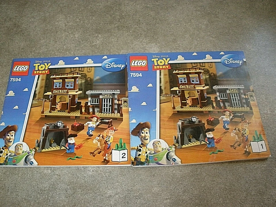 Lego Instructional Manual ONLY #7954 Disney Toy Story #1 & #2  - Image 1 of 1