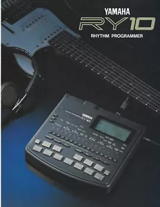 Yamaha RY10 Rhythm Programmer Product Spec Brochure Yamaha Midi Vintage Gear - Picture 1 of 7