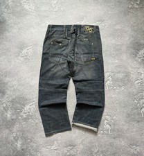 G Star Raw 36/32 Elwood Cargo Denim Pant Trouser Chino Jean Y2K 00s Avantgarde