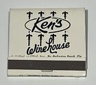 Vintage Matchbook Ken’s Winehouse Redington Beach Florida (3)