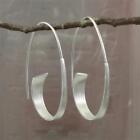 Vintage 925 Silver Plated Chic Ear Hook Earrings Women Wedding Drop Jewelry Gift