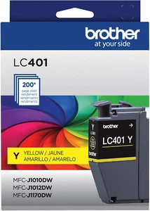 Brother Original LC401Y Tintenpatrone Gelb mit Standardkapazität - Bild 1 von 12