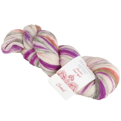 (139,50€/kg): 100g LG MEILENWEIT MERINO, Rainbow hand-dyed, Fb.7013 Chaand #7243 - Bild 1 von 3