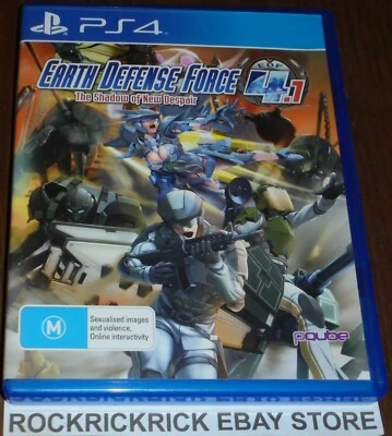 PLAYSTATION 4 GAME EARTH DEFENSE FORCE 4.1 THE SHADOW OF NEW DESPAIR REGION 4 - Image 1 of 3