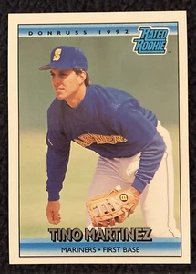 TINO MARTINEZ 1992 Donruss #410 Rated Rookie - Picture 1 of 2