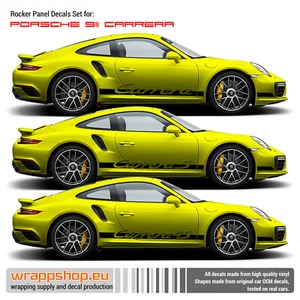  Racing Side Stripes for Porsche Carrera - Picture 1 of 13