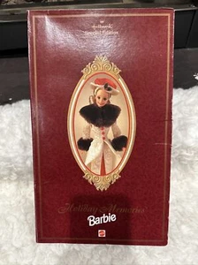 NEW 1995 Barbie Mattel Holiday Memories Hallmark Special Edition Doll - NEW - Picture 1 of 6
