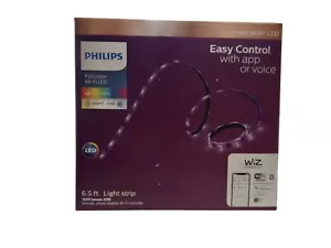 Philips 560755 6.6' Smart Plugin Color & Tunable White Dimmable WiFi Strip Light - Picture 1 of 6