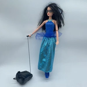 Barbie Spy Squad Secret Agent Renee Mattel Doll Convertible Dress Backpack 2015 - Picture 1 of 13