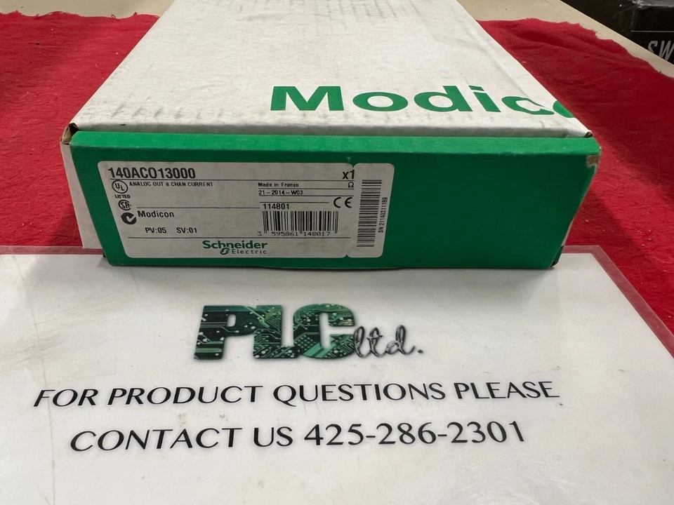 140ACO13000 NEW FACTORY SEALED Modicon Analog OUT 140-ACO-130-00 - Image 1 of 3
