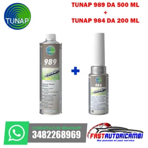 Tunap 989 500ML + 984 200ML Additivo Pulizia Protezione Iniettori Diesel Gasolio