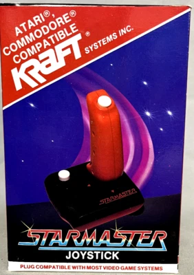 Brand New in BOX! Vintage Commodore/Atari - KRAFT STARMASTER Joystick Controller - Image 1 of 4