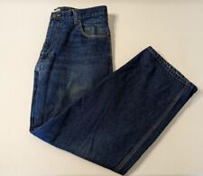 Timberland Men's Blue Denim Straight Jeans Size 35 