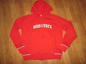 Boys NIKE OHIO STATE BUCKEYES fleece lined hooded sweatshirt jacket sz XL 16 - - Picture 1 of 1